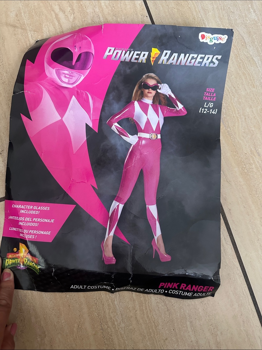 Disguise Power Pink Rangers Adult Size Large Crossplay, Halloween Costume